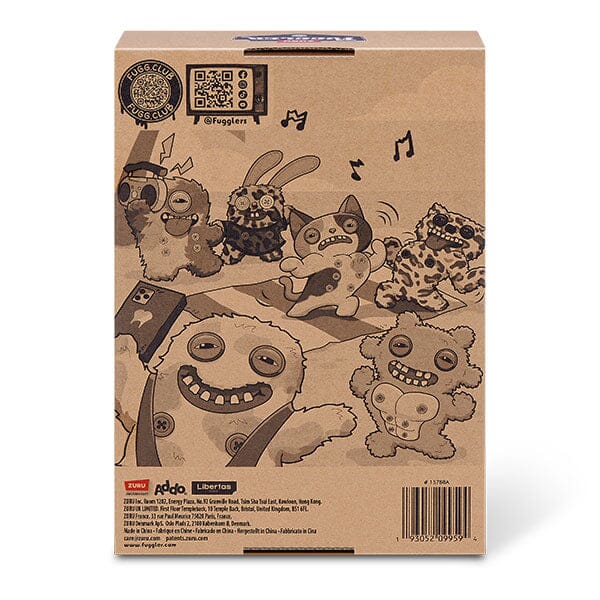 Fuggler Nipple Fuggs Series 1 Collectible 9" Plush Toy Blind Box (1pc) Simple Fuggler 