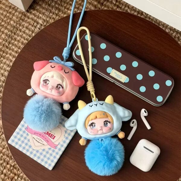 Nommi Forest Melodies Silicone Earbud Case Plush Animal Keychain Blind Box (1pc) Simple Nommi 