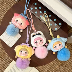 Nommi Forest Melodies Silicone Earbud Case Plush Animal Keychain Blind Box (1pc) Simple Nommi 