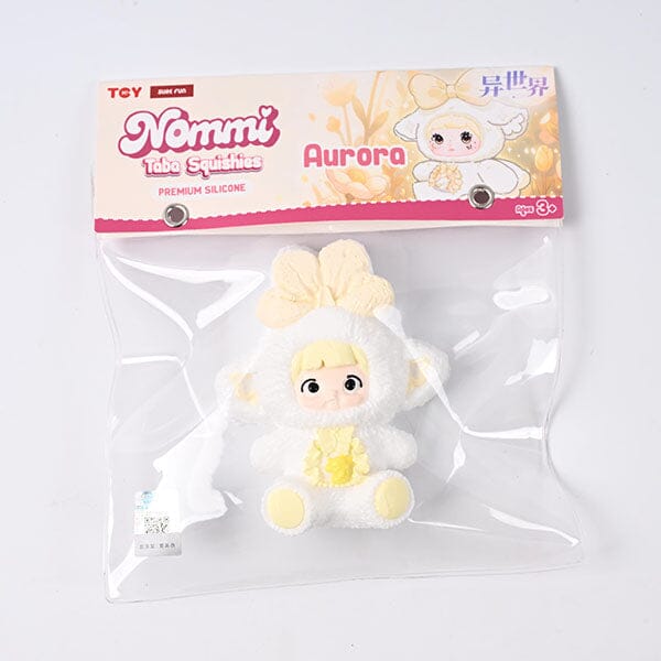 Nommi Taba Deluxe Premium Silicone Squishy Fidget Toy - Aurora Simple Nommi 