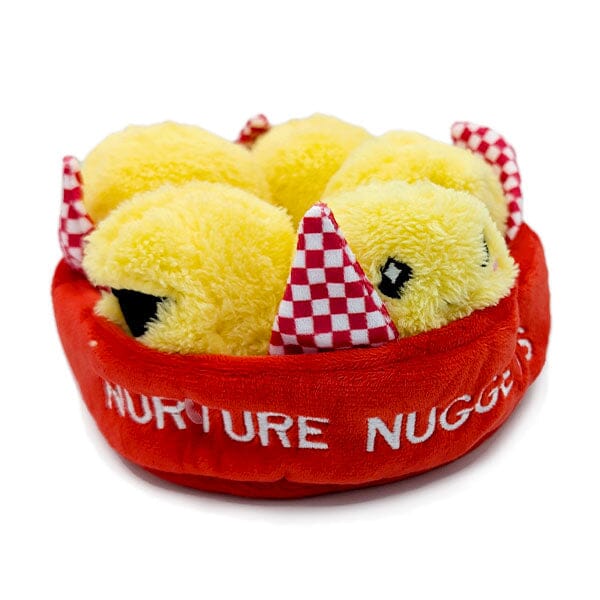 FoodieMoods: "Nurture Nuggets" The Emotional Support Chicken Nuggets 9" Novelty Plush Toy
