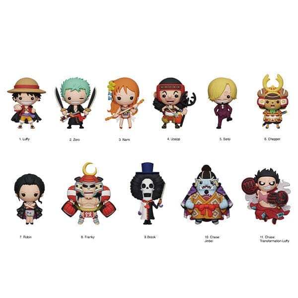 3D One Piece Anime Clip Hanger Blind Bag Series 2 (1pc) Simple magazineracksdirect 