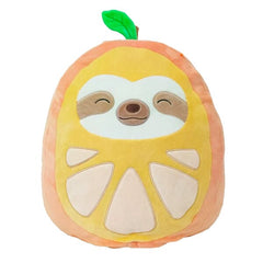 Squishmallows Super Soft Plush Toys | 8" Fruit Costume Squad | Simon The Orange Sloth Simple magazineracksdirect 