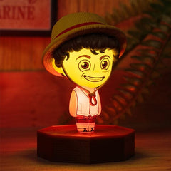Paladone Icon Lights One Piece Anime Luffy Mini 5" Novelty Tabletop Lamp Simple Paladone 