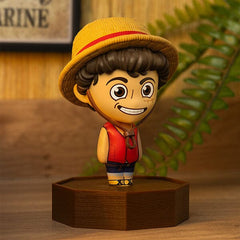Paladone Icon Lights One Piece Anime Luffy Mini 5" Novelty Tabletop Lamp Simple Paladone 