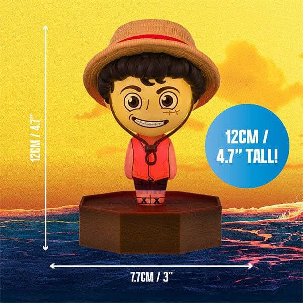Paladone Icon Lights One Piece Anime Luffy Mini 5" Novelty Tabletop Lamp Simple Paladone 