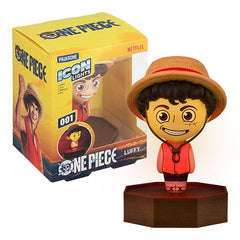 Paladone Icon Lights One Piece Anime Luffy Mini 5" Novelty Tabletop Lamp Simple Paladone 