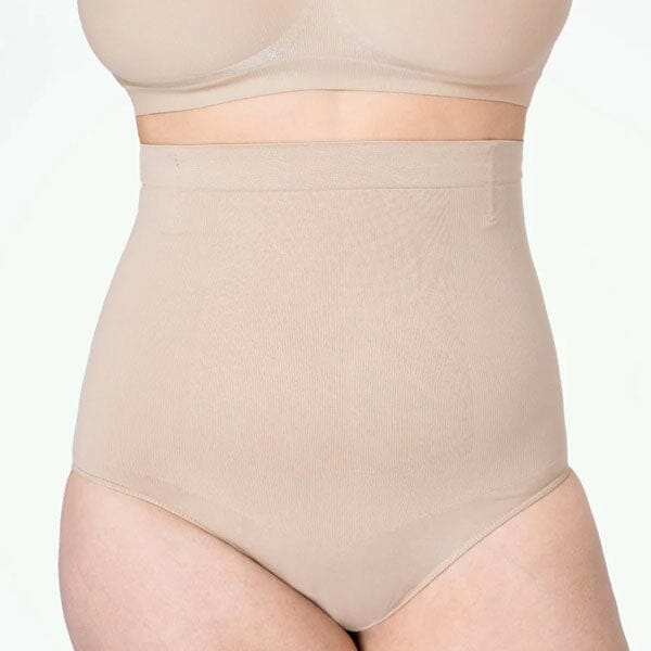 Shapermint Essentials® Everyday Comfort High-Waisted Shaper Panty - Chai Preorder Shapermint 