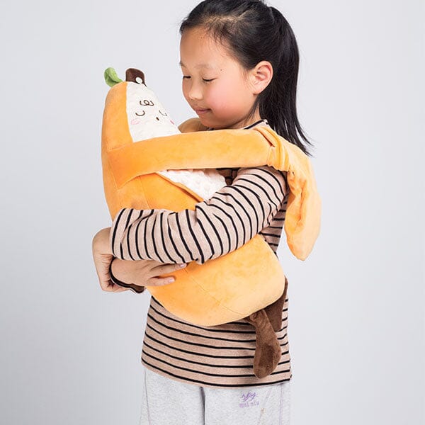 Patteroo Patting & Warming Banana Body Pillow Plush Toy Simple Exclusive 