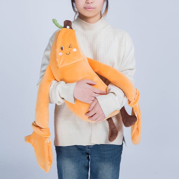 Patteroo Patting & Warming Banana Body Pillow Plush Toy Simple Exclusive 