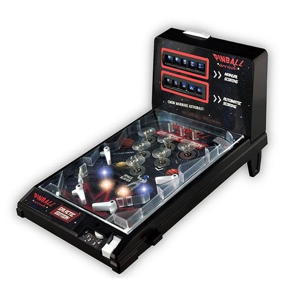 Tech Toyz Electronic Tabletop Pinball Machine Simple Showcase 