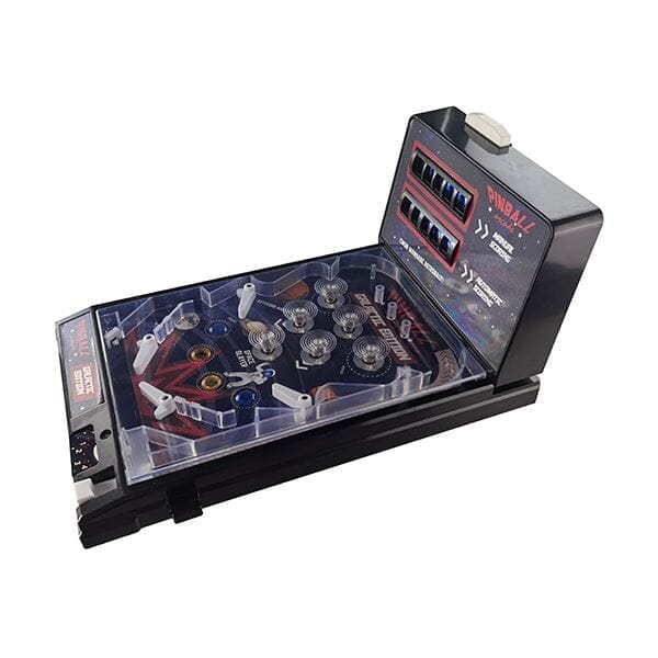 Tech Toyz Electronic Tabletop Pinball Machine Simple Showcase 