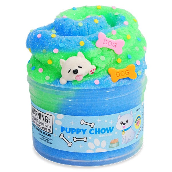 PeachyBbies Novelty Slime Fidget Putty (7oz Jar) "Puppy Chow" Icee Slime Simple PeachyBbies 