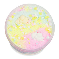 PeachyBbies Novelty Slime Fidget Putty (7oz Jar) "Pastel Cloud Cake" Cloud Dough Slime Simple PeachyBbies 