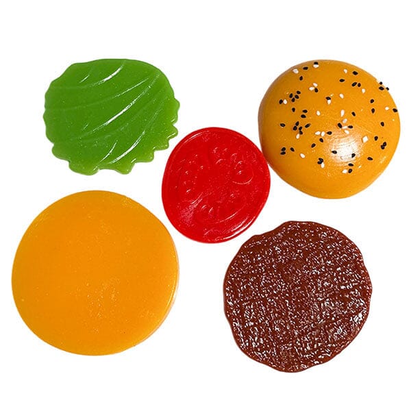Taba Squishies® Peelables Deluxe Premium Silicone Fidget Toy (1pc) Hamburger Simple Taba Peelables 