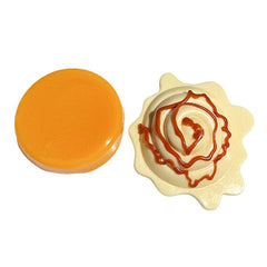 Taba Squishies® Peelables Deluxe Premium Silicone Fidget Toy (1pc) Cinnamon Bun Simple Taba Peelables 