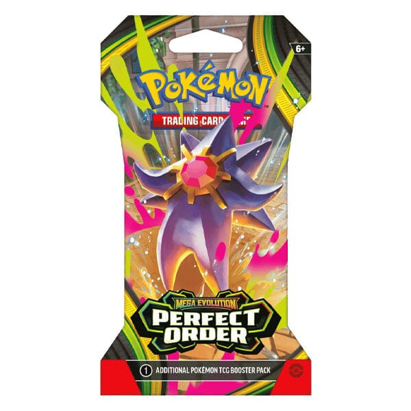 Pokémon TCG: ME03 Mega Evolution Perfect Order Sleeved Booster Pack (1 –  Showcase