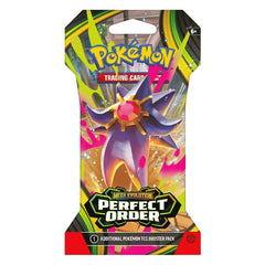 Pokémon TCG: ME03 Mega Evolution Perfect Order Sleeved Booster Pack (10 Cards) Simple Pokémon 