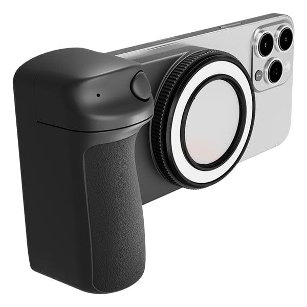 GearWaves 3-in-1 Magnetic Phone Grip & Mini Ring Light (Includes Remote) Simple Exclusive 