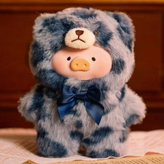 TOYZERO+ x Lulu The Piggy: Vintage Teddy Shop Series Plush Keychain Blind Box (1pc) Simple TOYZEROPLUS 