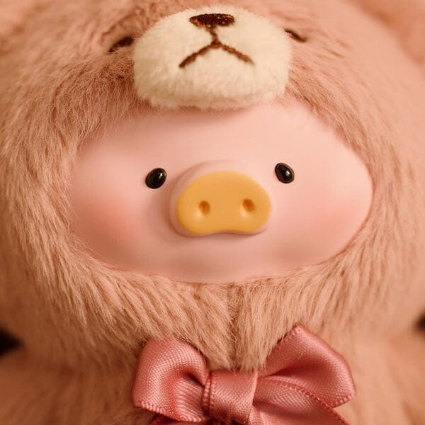 TOYZERO+ x Lulu The Piggy: Vintage Teddy Shop Series Plush Keychain Blind Box (1pc) Simple TOYZEROPLUS 