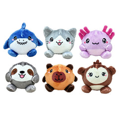 Stress Ball Squishies® Plush Pals Fidget Toy (1pc) Character Ships Assorted