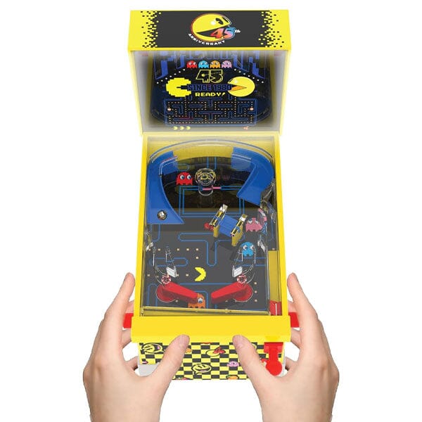 Pac-Man 45th Anniversary Edition Collector Series Mini Tabletop Arcade Pinball Simple Pac-Man 