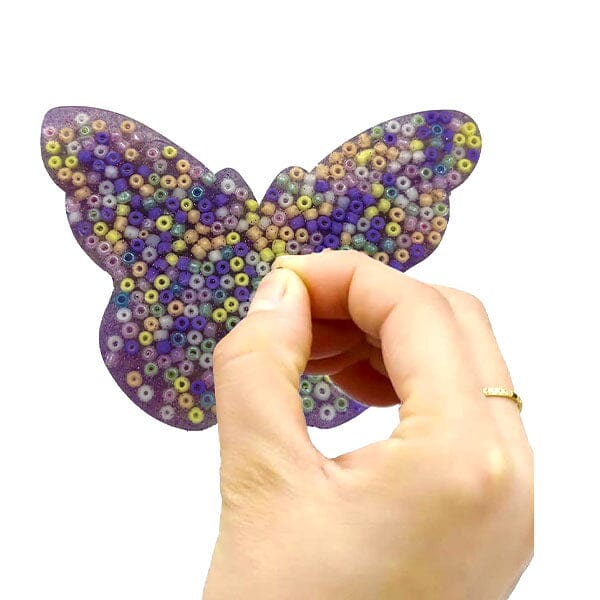 PocketPick Picking Therapy Tool Fidget Toy (Multiple Styles) Simple Exclusive Purple Butterfly 