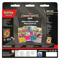 Pokémon TCG: Mega Lucario ex League Battle Deck (60 Cards + Dice) Simple Pokémon 