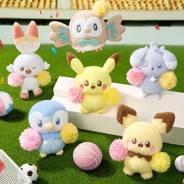 Poképeace Pokémon Cheer Squad 4" Plush Hanger Mystery Blind Box (1pc)