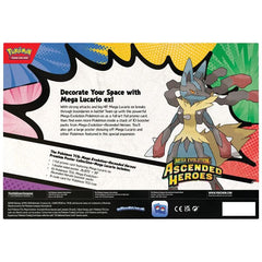 Pokémon TCG: Mega Evolution Ascended Heroes Premium Poster Collection (100 Cards + Giant Poster) Simple Pokémon 