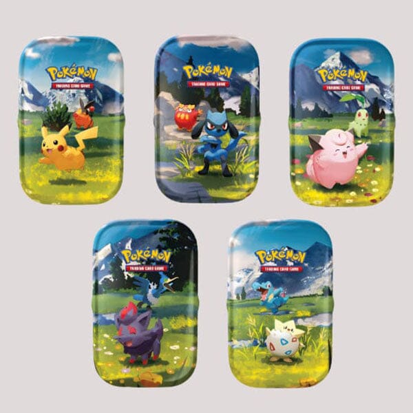 Pokémon TCG: ME2.5 Mega Evolution Ascended Heroes Collectible Mini Tin (Style Ships Assorted) Simple Pokémon 