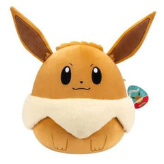 Squishmallows Super Soft Plush Toys 10" Pokémon Squad - Eevee (Ships Late February) Simple Squishmallows 