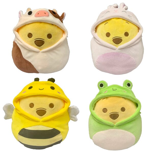 Squishmallows Plush Toys | 8" Peek-A-Pooh Squad | Pooh in Bumble Bee Costume Simple magazineracksdirect 