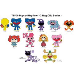 3D Poppy Playtime Foam Bag Clip Series 1 (1pc) Simple Poppy Playtime 