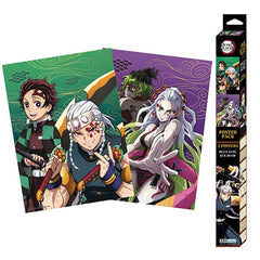 Demon Slayer Boxed Poster Set Series 1 (2pk) Simple magazineracksdirect 