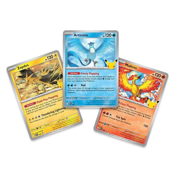 Pokémon TCG: 30th Anniversary Celebration Poster Collection (3 Booster Packs + Giant Poster) Simple Pokémon 