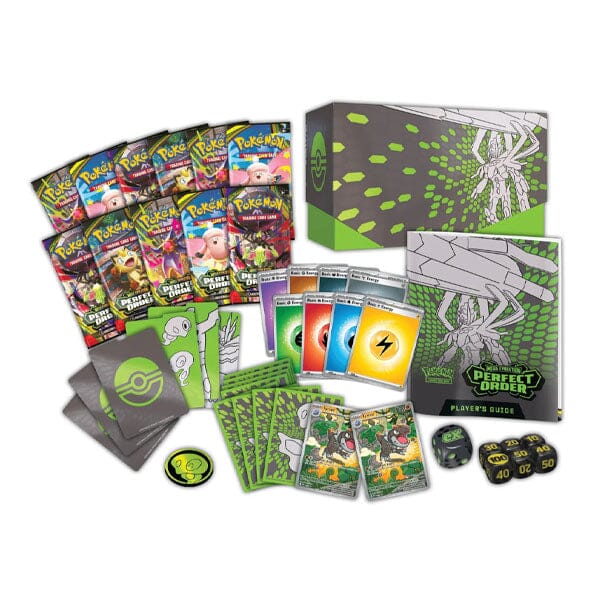 Pokémon TCG: ME03 Mega Evolution Perfect Order Elite Trainer Box Simple Pokémon 