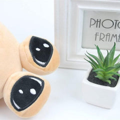 Sad Pou Alien Plush Toy 8.6" Kawaii Game Character Plushie Doll Simple magazineracksdirect 