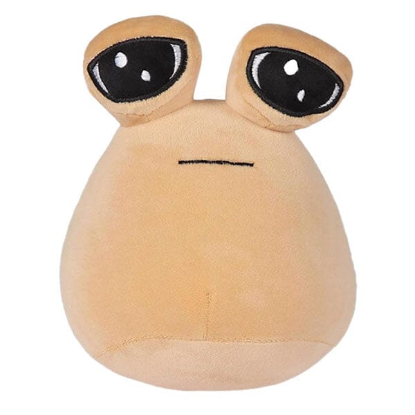 Sad Pou Alien Plush Toy 8.6" Kawaii Game Character Plushie Doll
