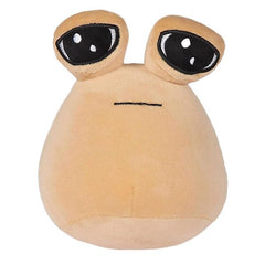 Sad Pou Alien Plush Toy 8.6" Kawaii Game Character Plushie Doll Simple magazineracksdirect 