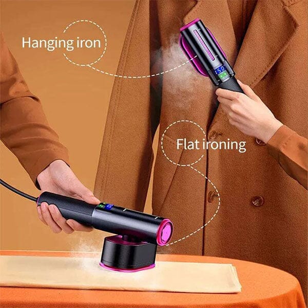 Pressara 2-in-1 Handheld Steamer & Iron for Wrinkle Removal Simple Exclusive 