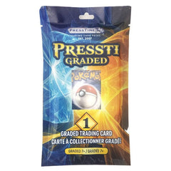 Pokémon TCG: Presstine PSA Graded 7+ Mystery Trading Card (1 Card) Simple Pokémon 