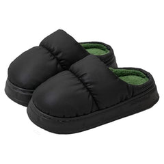 Puffer Slippers Unisex Slides in Black (Multiple Sizes) Simple magazineracksdirect 