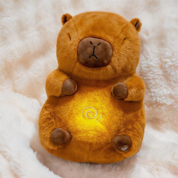 SnugglePulse: CapyBuddy The Capybara 10" Breathing Sensory Plush Toy Preorder magazineracksdirect 