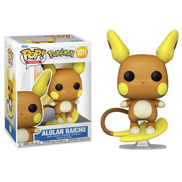 Funko POP! Games: Pokémon Alolan Raichu Vinyl Figure – Showcase