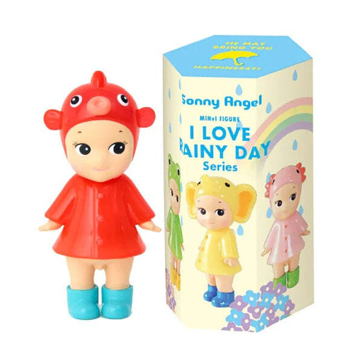 Display Scellé Sonny Angel – I Love Rainy Day 🌈 – Figurine Neuve, Collection 2025