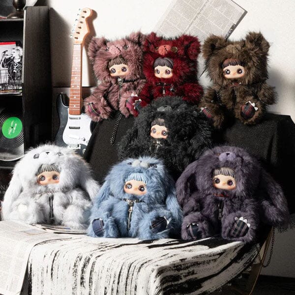 MayMei Rebel Doll Series 13" Plush Backpack Blind Box (1pc) Simple Nommi 