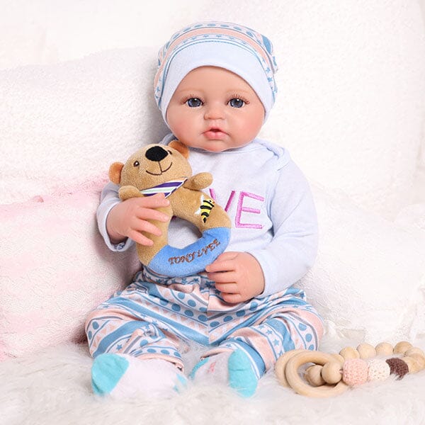 TrueHeart Treasures: Dream Weavers Collection Weighted Reborn Lifelike Baby Dolls (3kg) Baby Mira Simple TrueHeart Treasures 