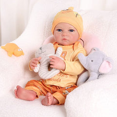 TrueHeart Treasures: Dream Weavers Collection Weighted Reborn Lifelike Baby Dolls (3kg) Baby Jenna Simple TrueHeart Treasures 